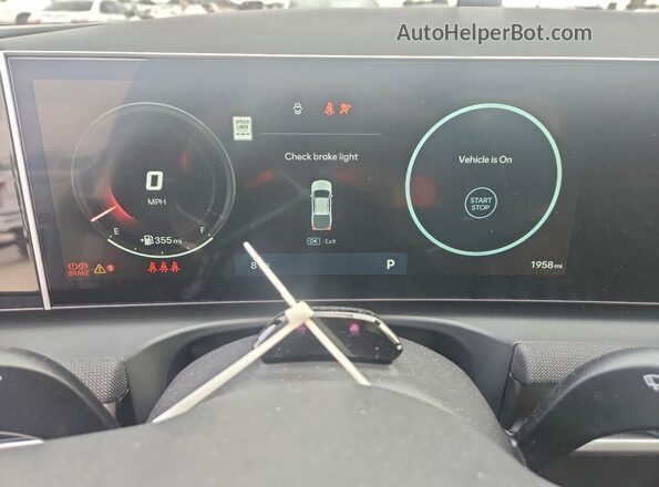 5NTJEDDFXTH159497 2026 HYUNDAI SANTA Белый Вид щитка приборов