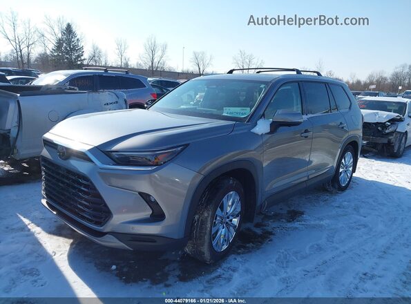 5TDAAAB51SS090064 2025 TOYOTA GRAND HIGHLANDER Gray Przód lewy