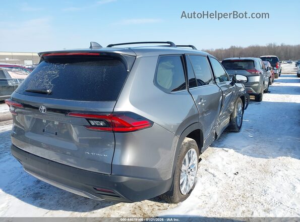 5TDAAAB51SS090064 2025 TOYOTA GRAND HIGHLANDER Gray Tył prawy