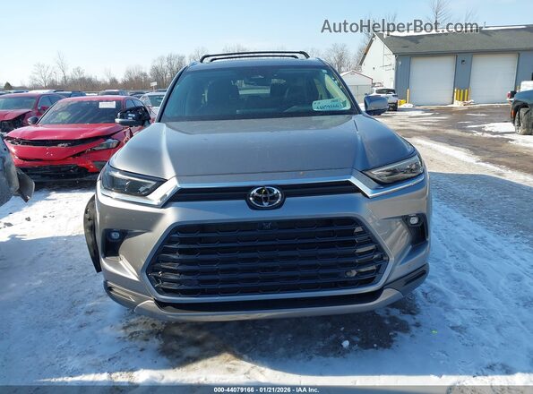 5TDAAAB51SS090064 2025 TOYOTA GRAND HIGHLANDER Gray Widok zestawu wskaźników