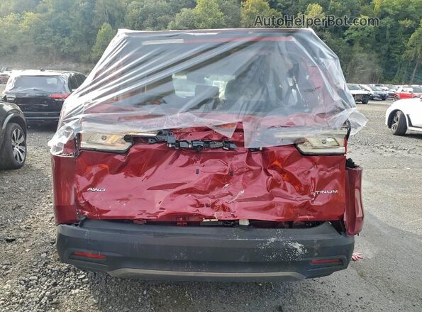5TDAAAB52SS081132 2025 TOYOTA GRAND Бордовый Вид сзади