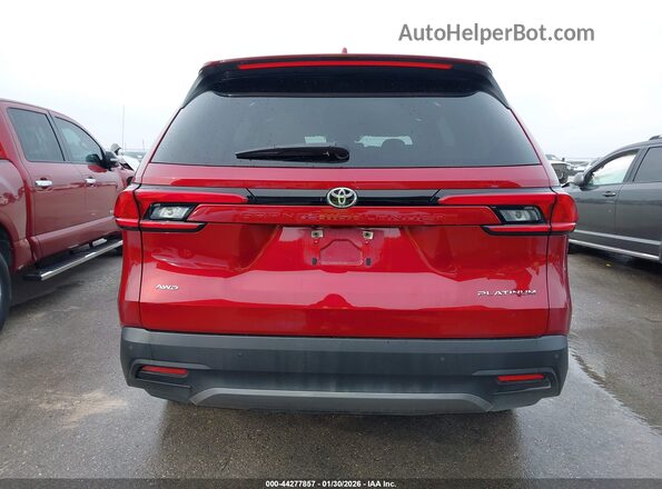 5TDAAAB57RS052865 2024 TOYOTA GRAND HIGHLANDER Red 