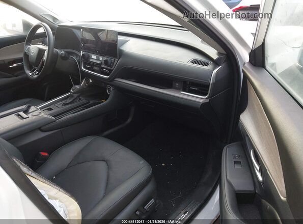 5TDAAAB5XSS071609 2025 TOYOTA LIMITED White Вид салону спереду