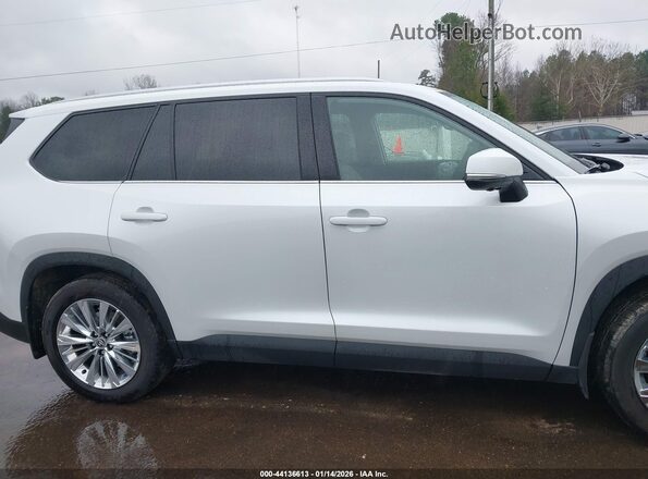 5TDAAAB5XSS096185 2025 TOYOTA GRAND HIGHLANDER White სალონის 360-გრადუსიანი ხედი