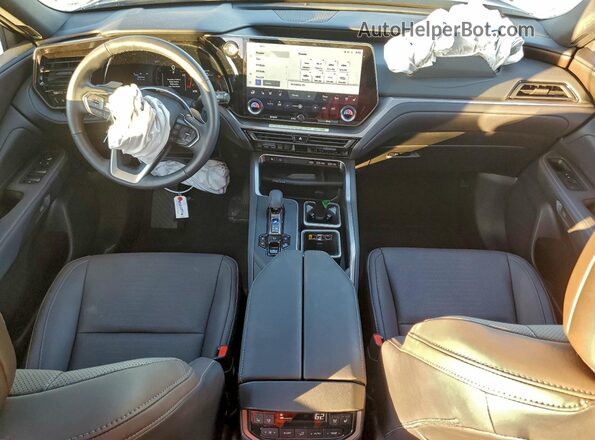 5TDAAAB60SS022847 2025 LEXUS TX Charcoal Vista del salpicadero