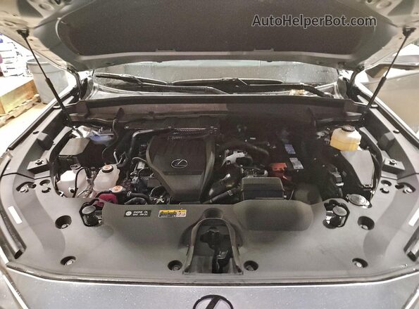 5TDAAAB60SS026249 2025 LEXUS TX Silver Vista del compartimento del motor