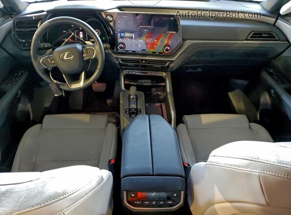 5TDAAAB65SS035576 2025 LEXUS TX White Vista del salpicadero