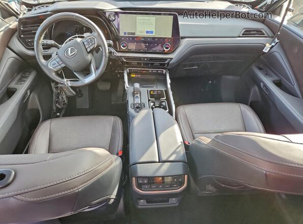 5TDAAAB68RS007362 2024 LEXUS TX Black წინა პანელის ხედი