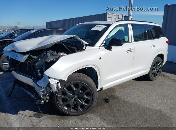 5TDABAB61RS003635 2024 LEXUS TX 500H White Vista tres cuartos delantera izquierda