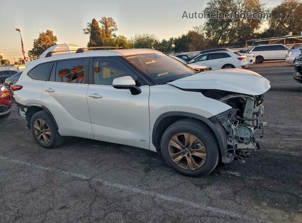 5TDABRCH7PS562876 2023 TOYOTA HIGHLANDER HYBRID White 