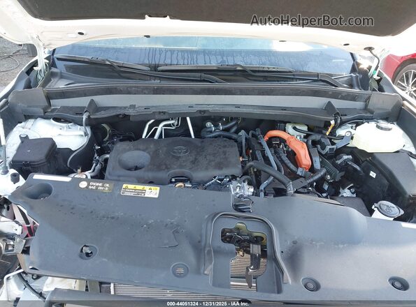 5TDACAB5XSS036904 2025 TOYOTA HIGHLANDER HYBRID White Vista trasera
