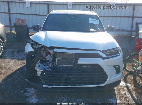 5TDACAB5XSS036904 2025 TOYOTA HIGHLANDER HYBRID White Vista del cuadro de instrumentos