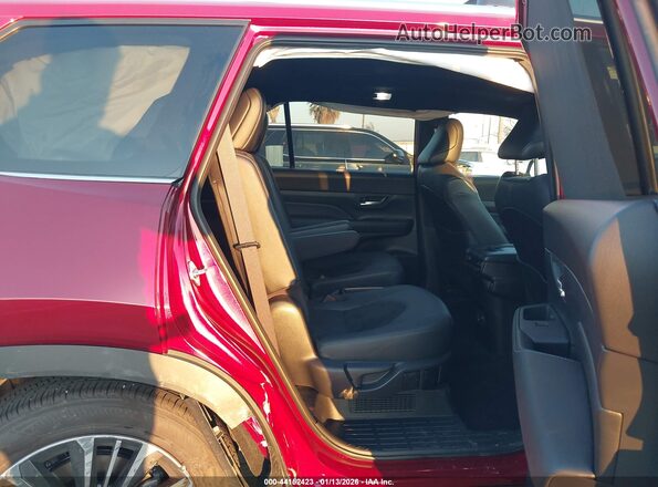 5TDADAB50SS024998 2025 TOYOTA HIGHLANDER HYBRID Red VIN sticker view