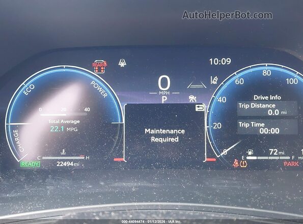 5TDADAB52RS006299 2024 TOYOTA HIGHLANDER HYBRID Blue Widok tylnych siedzeń