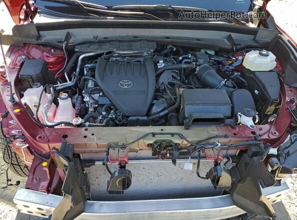 5TDADAB56SS016713 2025 TOYOTA LIMITED Красный Вид задней части салона