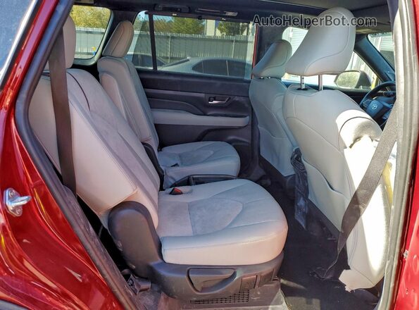 5TDADAB56SS016713 2025 TOYOTA LIMITED Красный Вид задних сидений