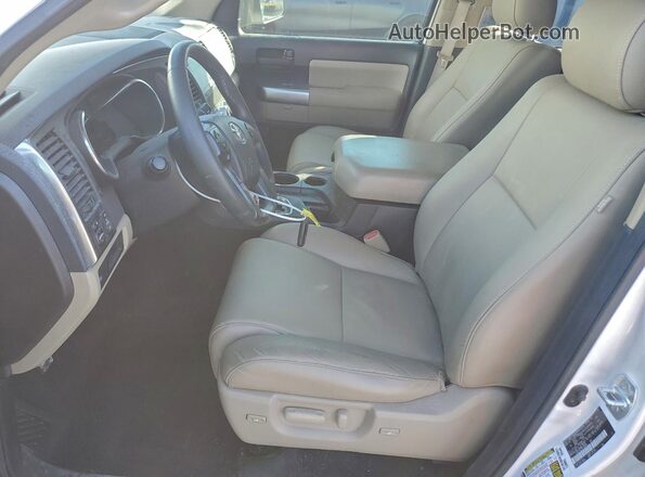 5TDAY5B14MS186595 2021 TOYOTA SEQUOIA White Front interior view