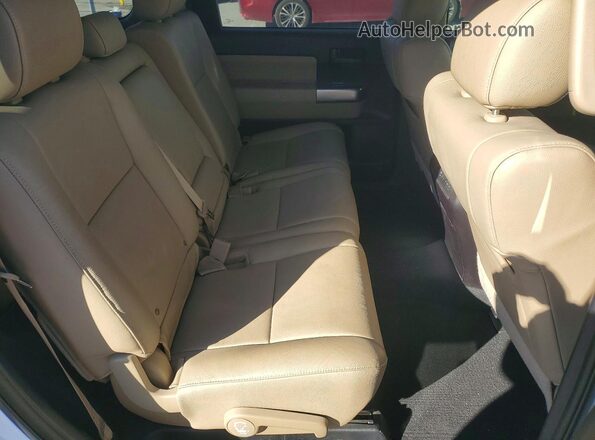 5TDAY5B14MS186595 2021 TOYOTA SEQUOIA White Rear interior view