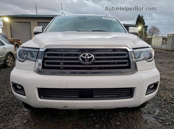 5TDAY5B18MS184588 2021 TOYOTA SEQUOIA White Front view