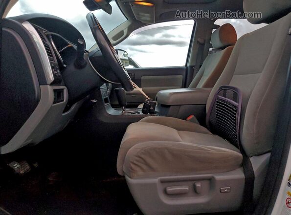5TDAY5B18MS184588 2021 TOYOTA SEQUOIA White Front interior view