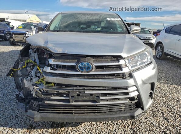 5TDBGRFH6JS051104 2018 TOYOTA HIGHLANDER HYBRID Silver 