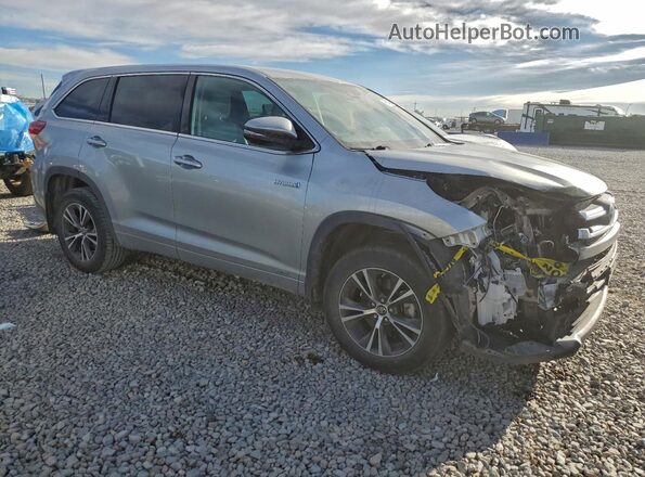 5TDBGRFH6JS051104 2018 TOYOTA HIGHLANDER HYBRID Silver 
