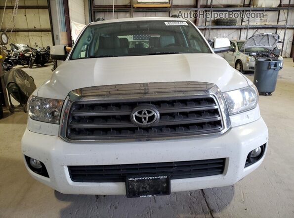 5TDBW5G11HS150758 2017 TOYOTA SEQUOIA Белый Вид спереди