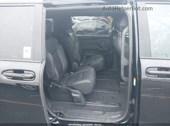 5TDCSKFC1SS163180 2025 TOYOTA SIENNA Black VIN კოდის სტიკერის ხედი
