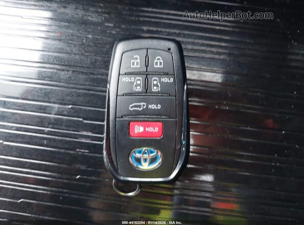 5TDCSKFC1SS163180 2025 TOYOTA SIENNA Black წინა პანელის ხედი