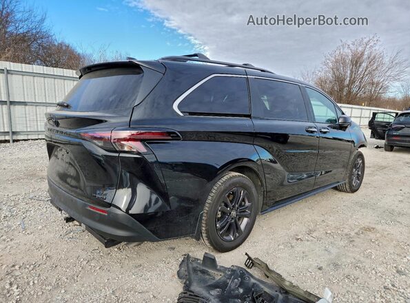 5TDCSKFCXRS117549 2024 TOYOTA SIENNA Black Rear right