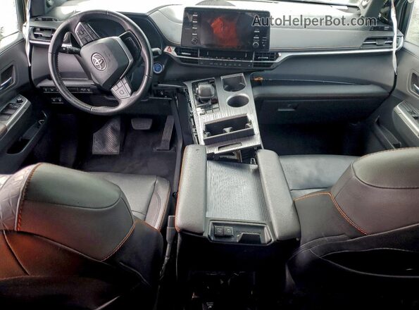 5TDDRKEC0MS002534 2021 TOYOTA SIENNA Black Widok deski rozdzielczej