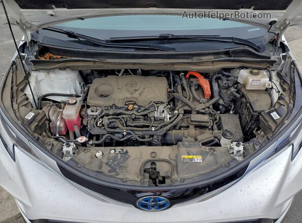 5TDDSKFC1MS004165 2021 TOYOTA SIENNA White ძრავის განყოფილების ხედი