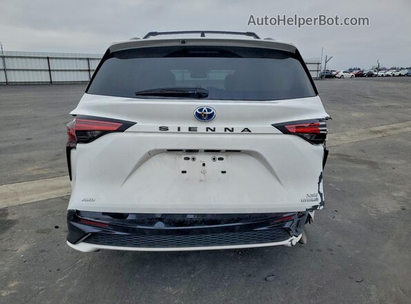 5TDDSKFC1MS004165 2021 TOYOTA SIENNA White უკანა ხედი