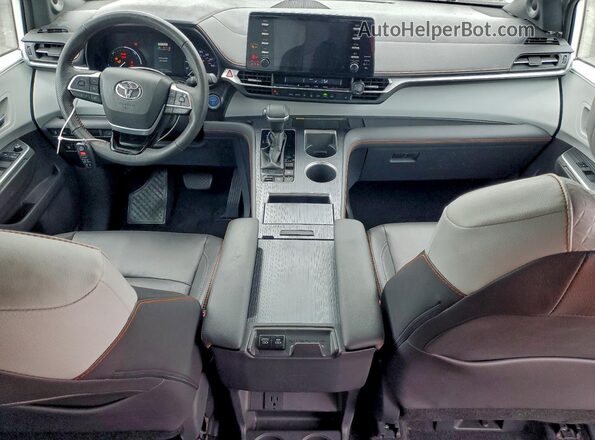 5TDDSKFC1MS004165 2021 TOYOTA SIENNA White წინა პანელის ხედი