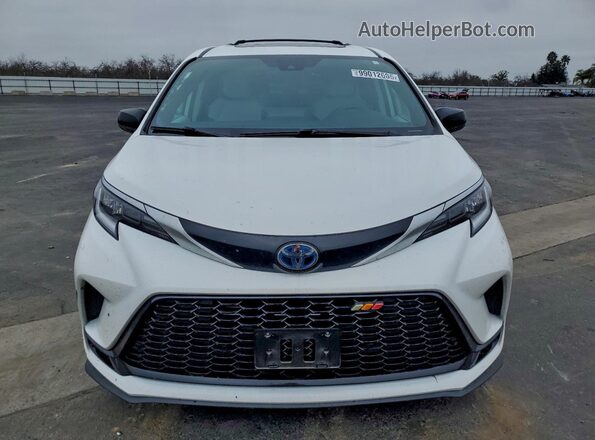 5TDDSKFC1MS004165 2021 TOYOTA SIENNA White წინა ხედი