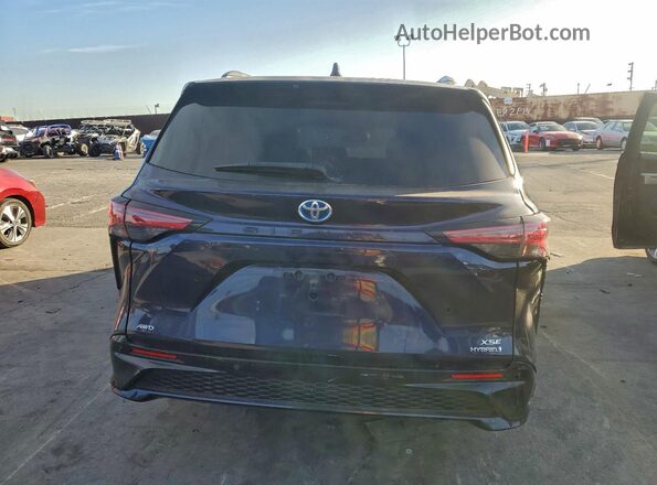 5TDDSKFC1MS023847 2021 TOYOTA SIENNA Blue Սալոնի դիմացի տեսք