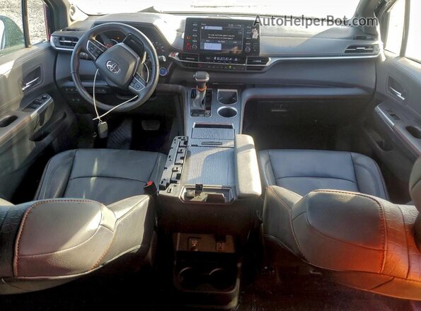 5TDDSKFC1MS023847 2021 TOYOTA SIENNA Blue Սարքավորումների վահանակի տեսք