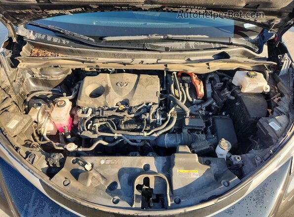 5TDDSKFC3MS022943 2021 TOYOTA SIENNA Black Vista del compartimento del motor