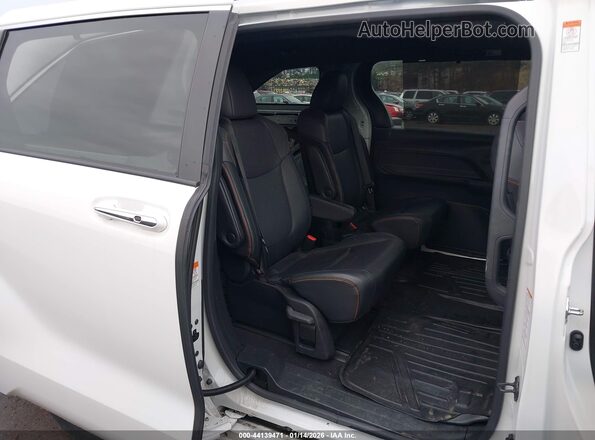 5TDDSKFC4NS050607 2022 TOYOTA SIENNA White VIN კოდის სტიკერის ხედი