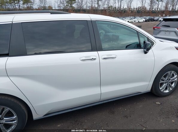 5TDDSKFC4NS050607 2022 TOYOTA SIENNA White სალონის 360-გრადუსიანი ხედი