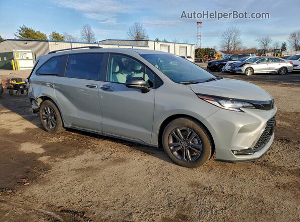 5TDDSKFCXSS157124 2025 TOYOTA SIENNA Серый Передняя правая четверть