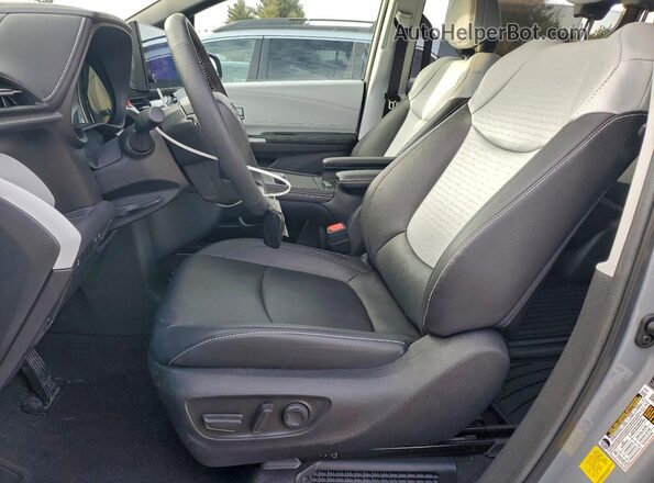 5TDDSKFCXSS157124 2025 TOYOTA SIENNA Серый Вид салона спереди