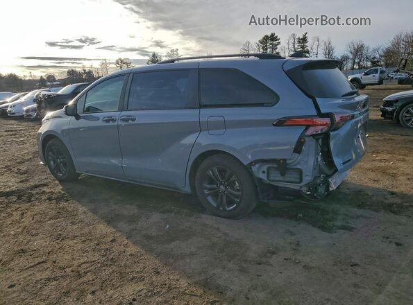 5TDDSKFCXSS157124 2025 TOYOTA SIENNA Gray უკანა მარცხენა