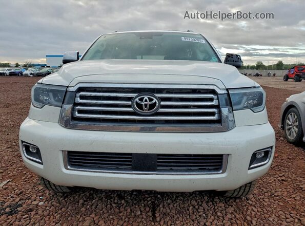 5TDDW5G12JS156261 2018 TOYOTA SEQUOIA Белый Вид спереди