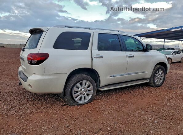 5TDDW5G12JS156261 2018 TOYOTA SEQUOIA Белый Задняя правая четверть