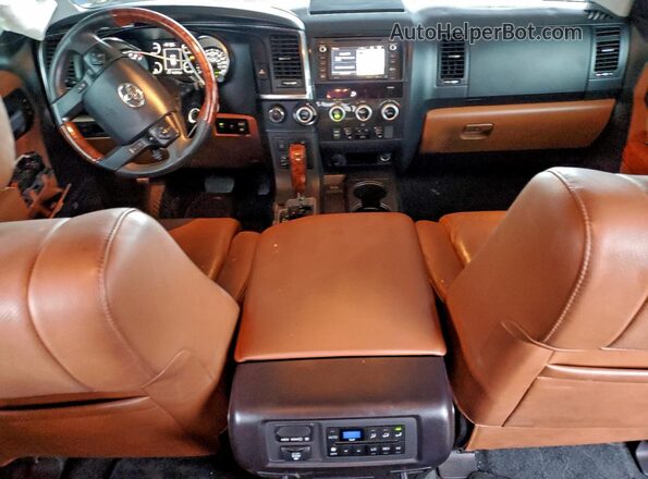 5TDDW5G12JS156261 2018 TOYOTA SEQUOIA Белый Вид панели приборов
