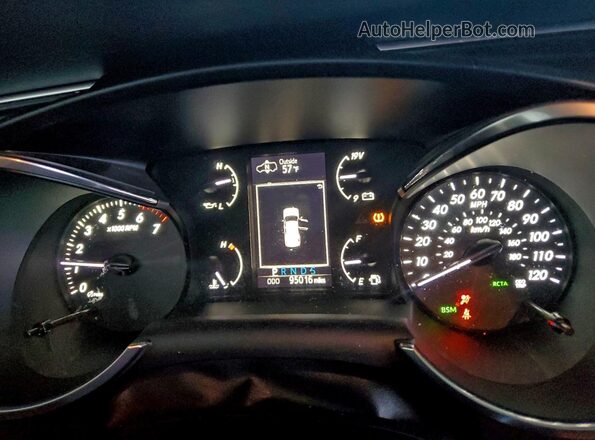 5TDDW5G12JS156261 2018 TOYOTA SEQUOIA Белый Вид щитка приборов