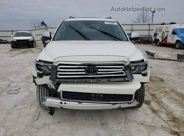 5TDDY5G15JS160928 2018 TOYOTA SEQUOIA Белый Вид спереди