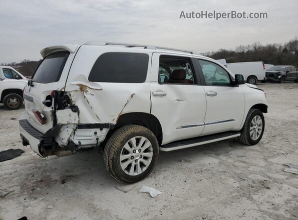5TDDY5G15JS160928 2018 TOYOTA SEQUOIA Белый Задняя правая четверть