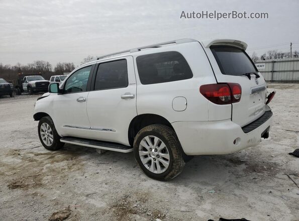 5TDDY5G15JS160928 2018 TOYOTA SEQUOIA Белый Задняя левая четверть